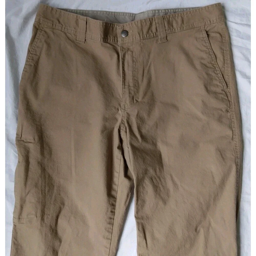 Columbia Activewear Outdoor Khaki Pants Side Pockets Mens Size 36 x 32 - Picture 4 of 11